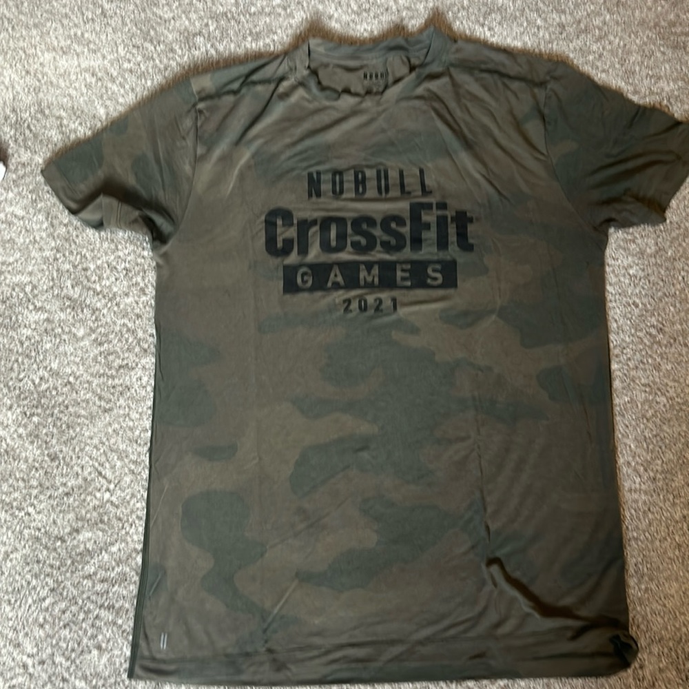 NOBULL CrossFit Games 2021 Army Camo Shirt - Large